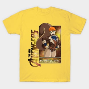 Squirrel Girl Design T-Shirt